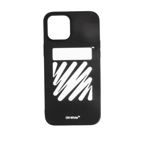 Off White iPhone 12 Pro Max Compatible Diagonal Phone Case