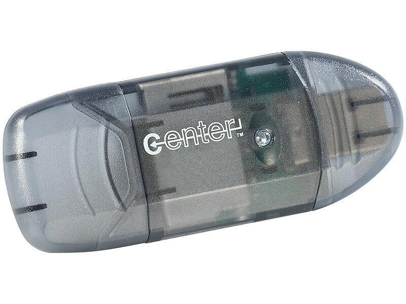 SD Memory Card Reader SDHC MMC Black