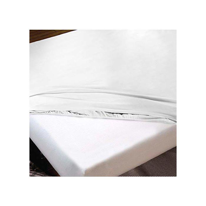 Cotton Fitted Sheet - JAVIER LARRAINZAR - Multicolor - 100% Cotton - Premium Finish - 880 G - 5.5x19x26 Cm