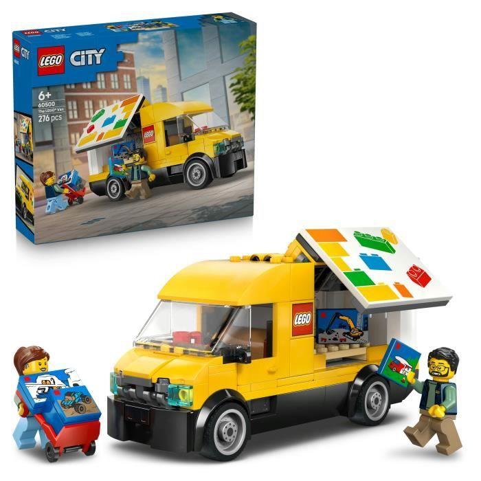 LEGO City 60500 The LEGO Van - Construction Toy for Boys or Girls from 6 Years Old - Gift
