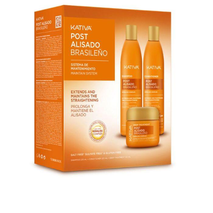 KATIVA PROFESSIONAL POST BRAZILIAN STRAIGHTENING LOT 3 Pcs