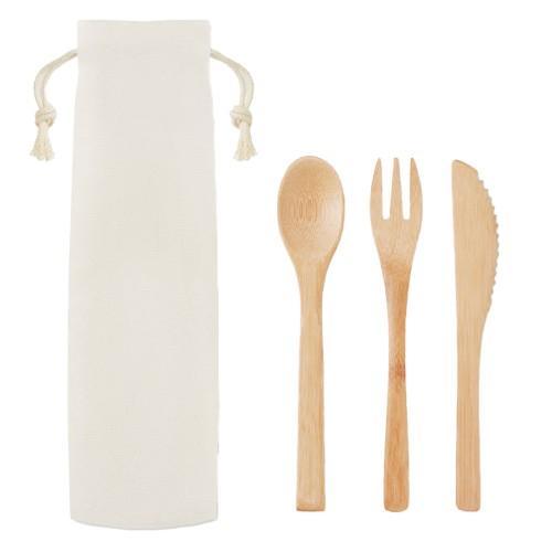 MidOcean Setboo Bamboo Cutlery Set