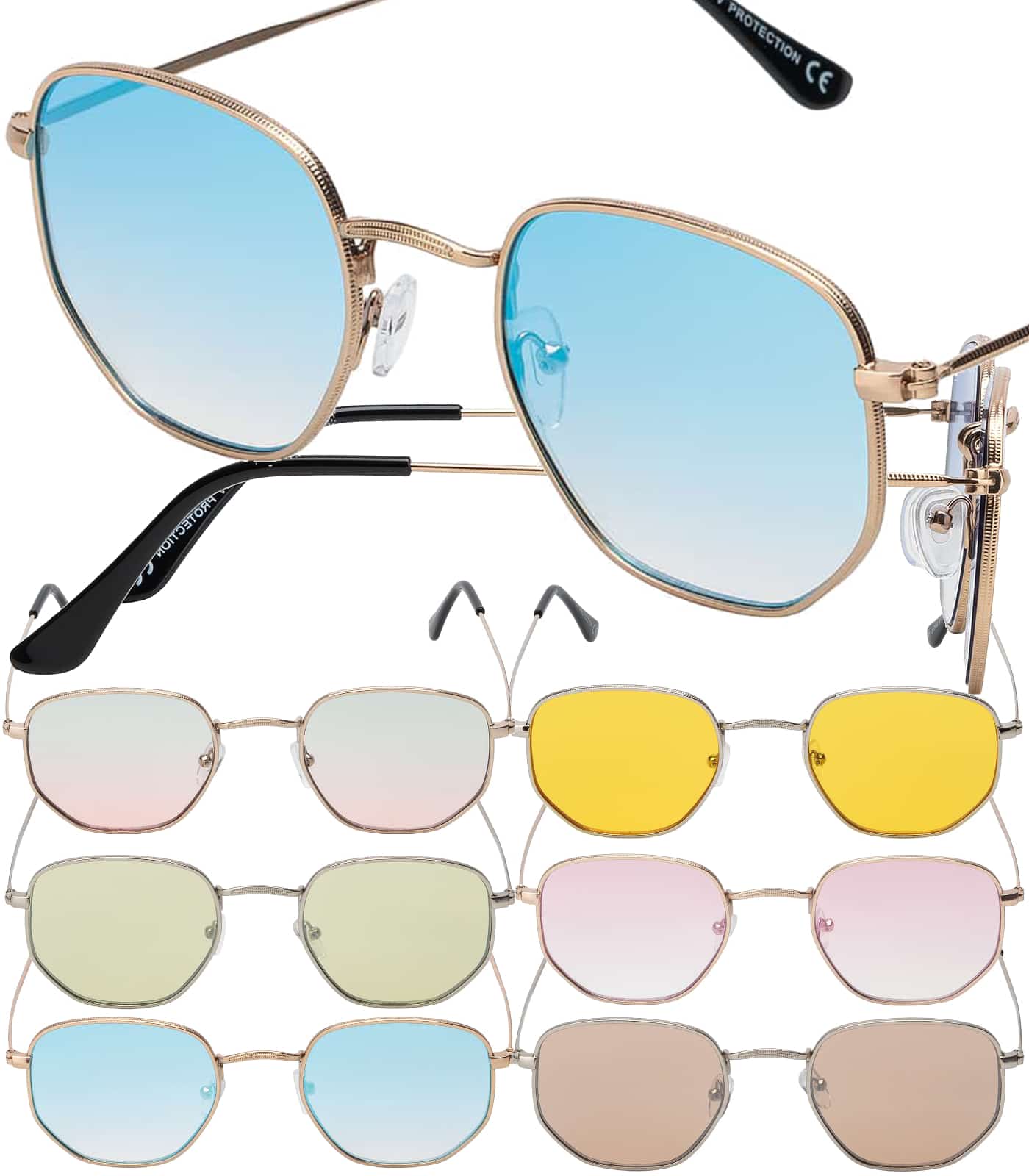 Square Unisex Sunglasses