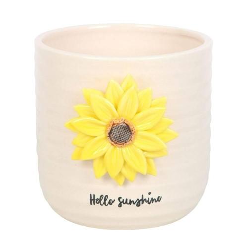Something Different Hello Sunshine Sunflower 3D Plant Pot