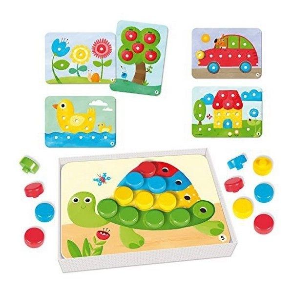 Illustrated Boards for Learning Colors Montessori Game