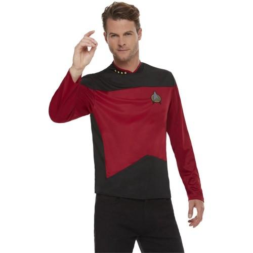 Star Trek: The Next Generation Mens Command Uniform Costume Top