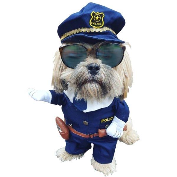 Police Officer Dog Costume Costume