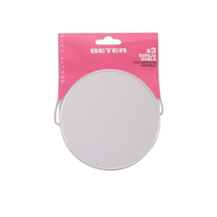 Mirror - BETER - Double - Magnification X3 - Foldable Stand - Pink