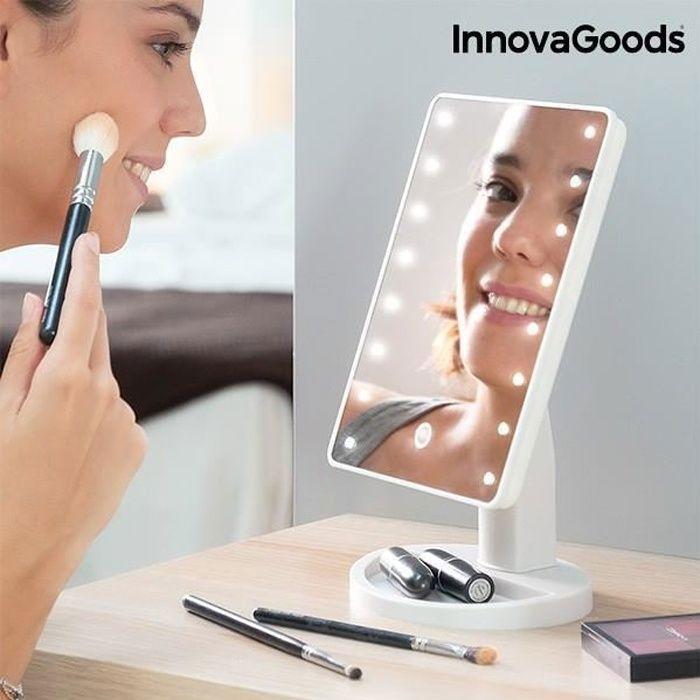 InnovaGoods Touch LED Table Mirror