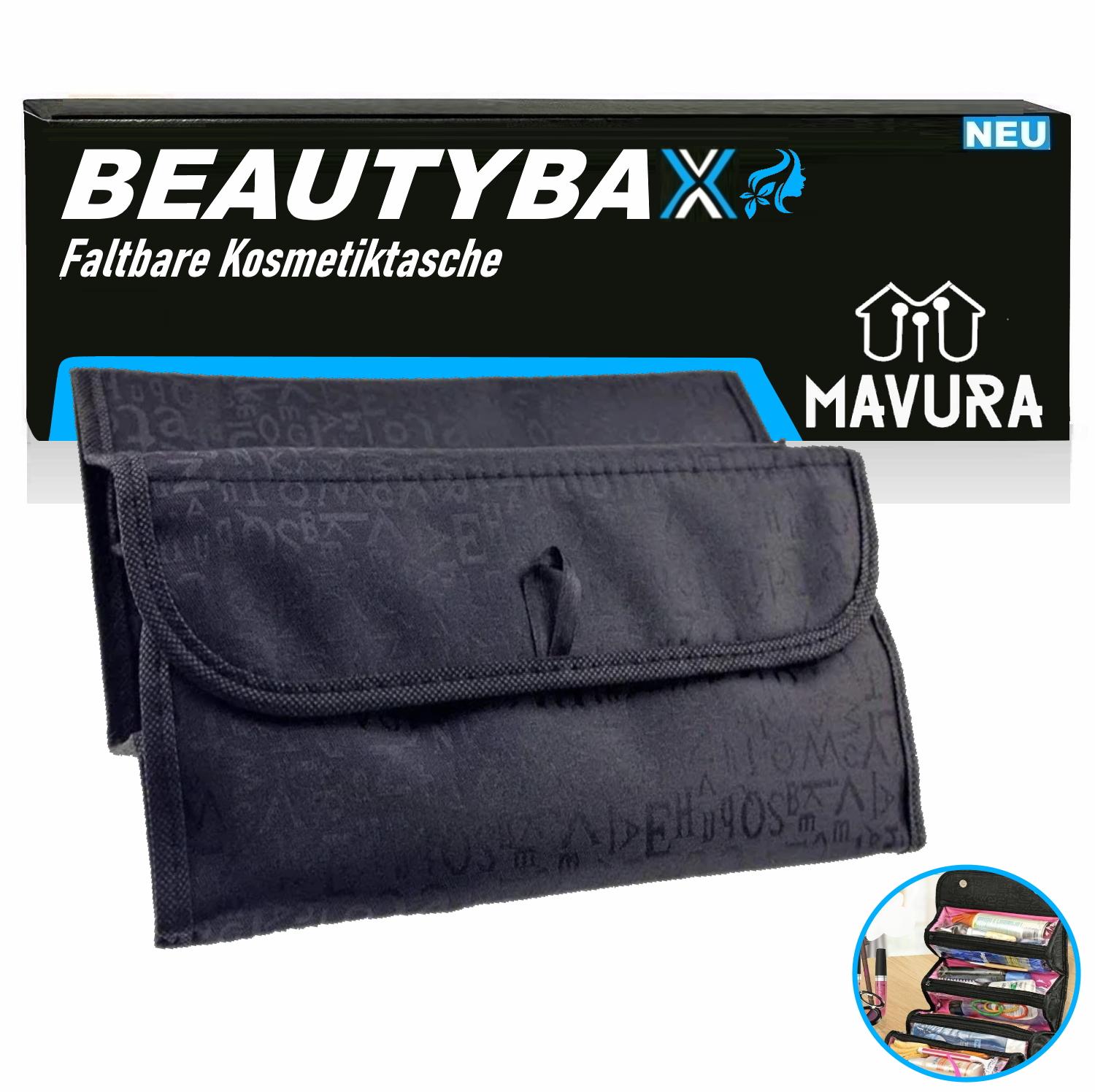 BEAUTYBAX Cosmetic Bag Toiletry Bag Make-up Bag Travel Bag