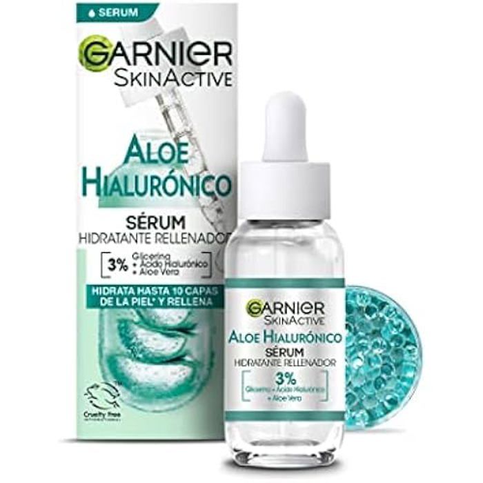 Serum - GARNIER - SKINACTIVE - 30 Ml - Hyaluronic Acid - Aloe Vera - Intense Hydration