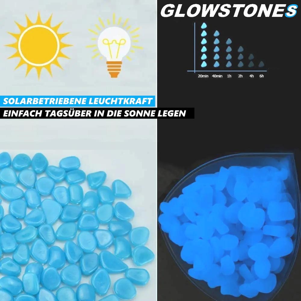 GLOWSTONES Magic Glow Stones Glow Pebbles Fluorescent Stones
