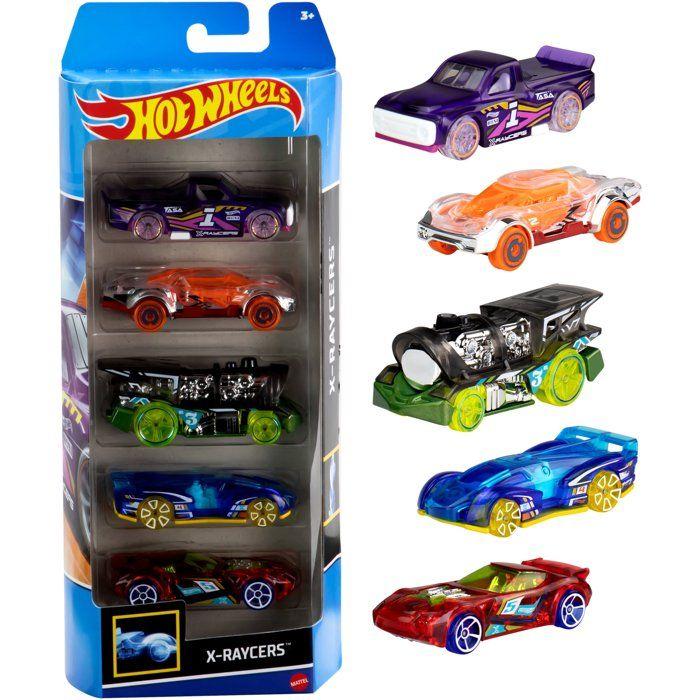 Hot Wheels 5-Pack Car Set - Random Model - 400+ Models - 15 Themes 1806