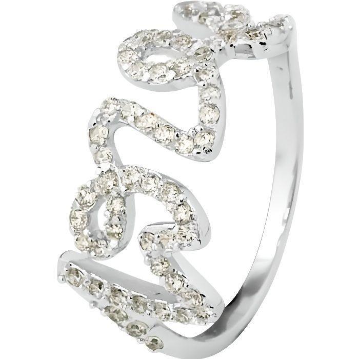 LOVA LOLA VAN DER KEEN - Solitaire Ring - Prestige Jewelry - Synthetic Diamonds - 925 Sterling Silver - Women's Jewelry