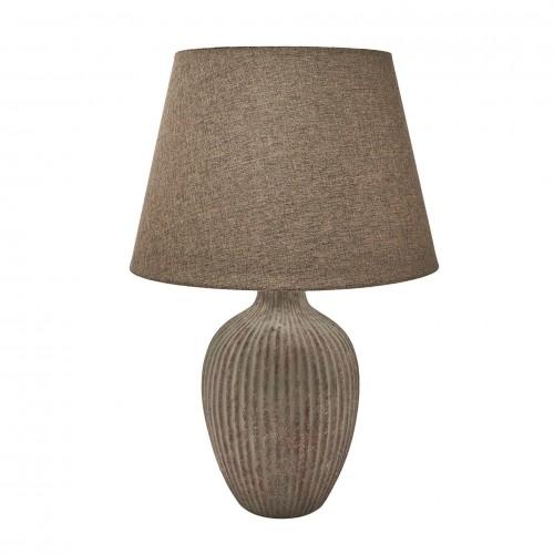 Hestia Ceramic Table Lamp - Beige