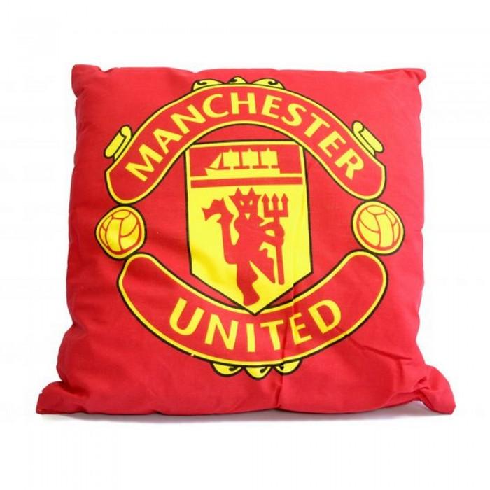 Manchester United FC Crest Filled Cushion