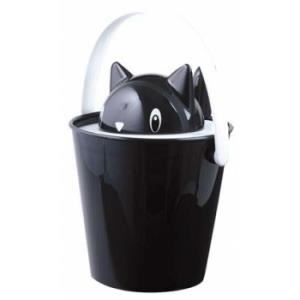 United Pets Crick Dry Food Bucket - Black - Ø 20 Cm - 2 Kg - 100% Polypropylene