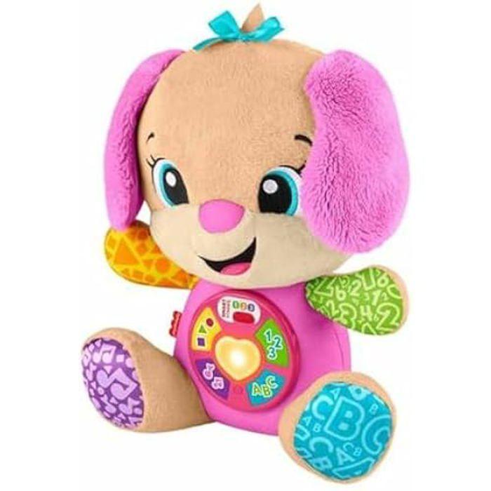 Learning Toy - FISHER-PRICE - Sis Smart Stages - Musical Plush - 80 Songs - Pink