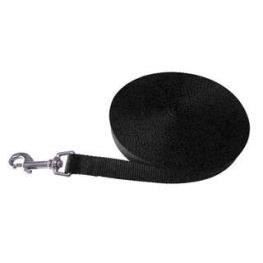 Training Leash - Training Lead - Nylon - Black - Outdoor