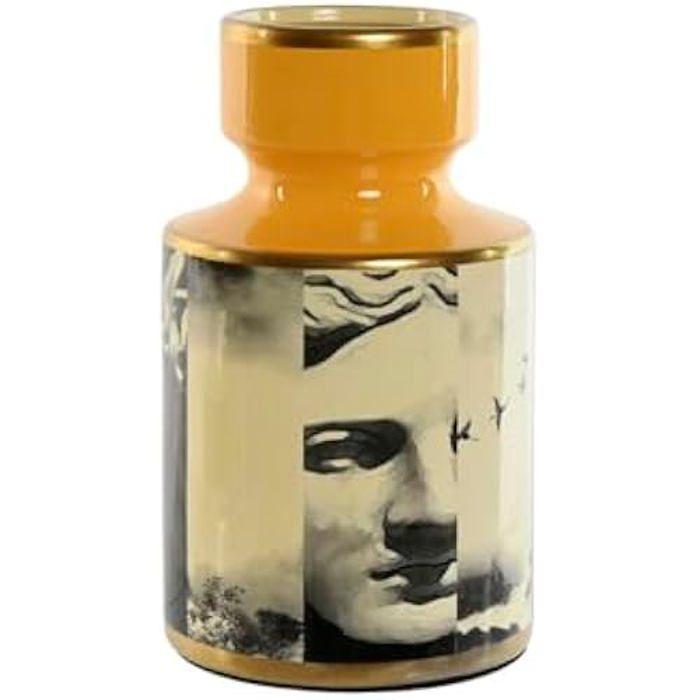 Vase - HOME ESPRIT - Multicolor - Porcelain - 14 X 14 X 24.5 Cm - Contemporary Design