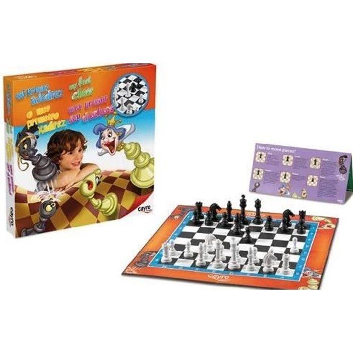 Board Game - CAYRO - My First Chess Game - Age 4+ - 28x28 Cm - 2 Players or More