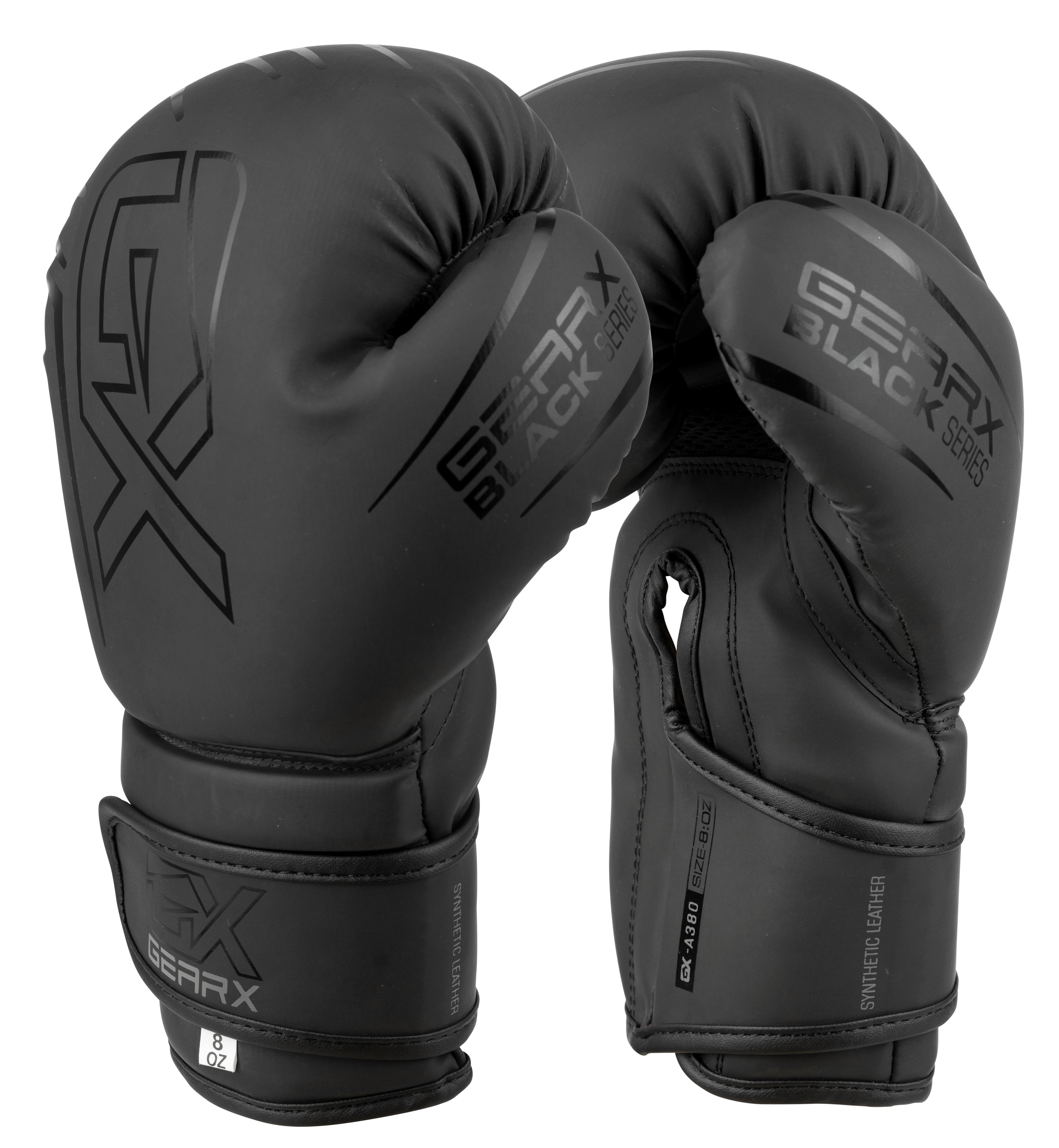 GearX Boxing Gloves Sparring Maya Hide Leather Pro Gel Punch Bag Gym Training Fight MMA Muay Thai Kickboxing