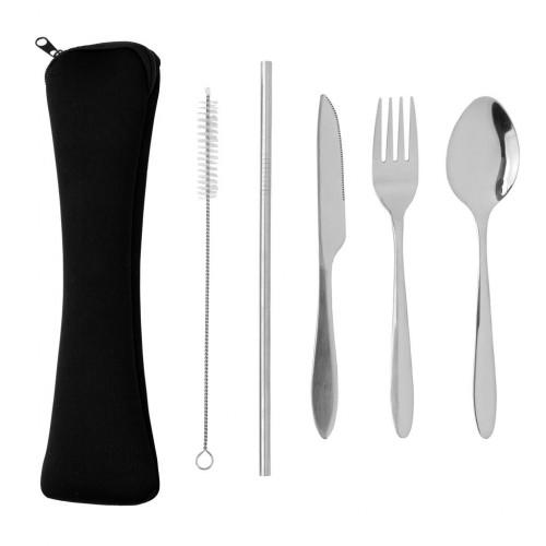 XD Collection Reusable Stainless Steel Cutlery Set