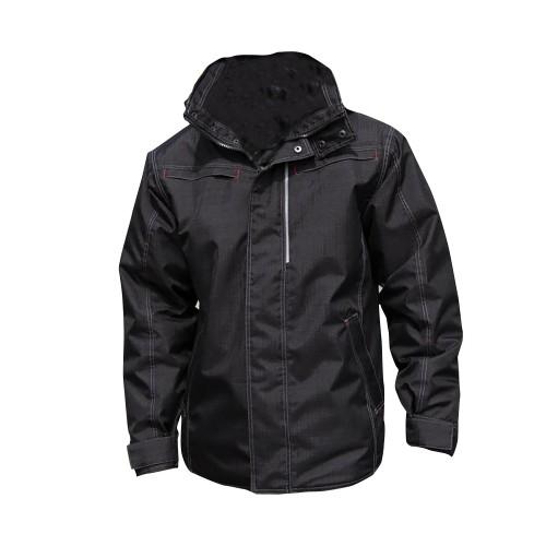 Result Mens Waterproof Denim Textured Rugged Jacket