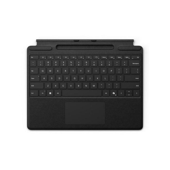 Microsoft Keyboard for Surface Pro with Pen Storage Spanish QWERTY Black