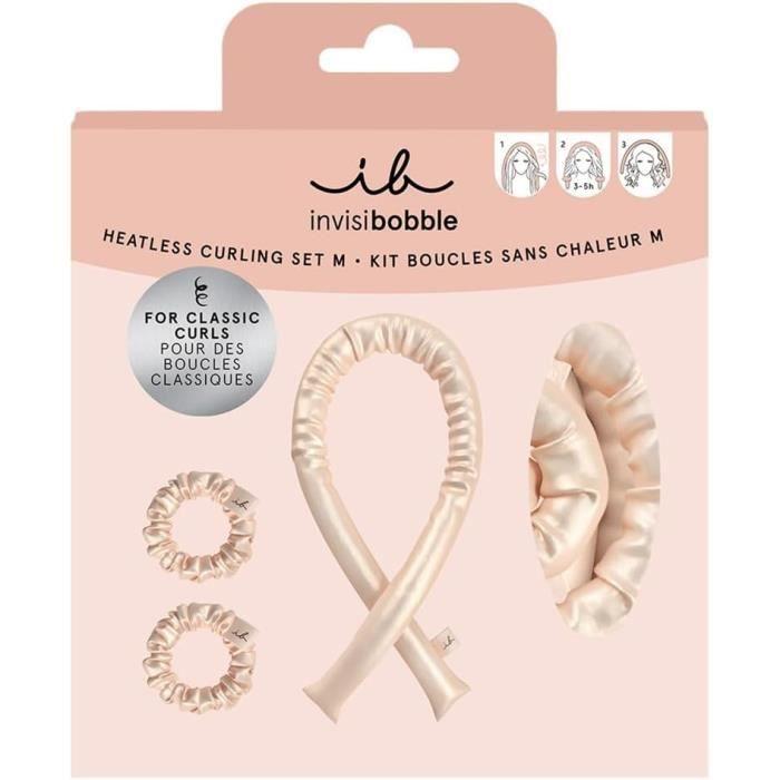 Hair Curler - Invisibobble - Pink - Heatless Curls - Comfortable - Easy To Use