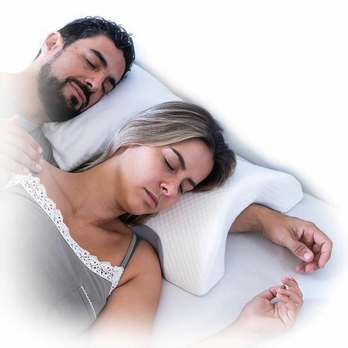 Viscoelastic Pillow - Cozzy - Cervical - Ergonomic - For Couple - Memory Foam