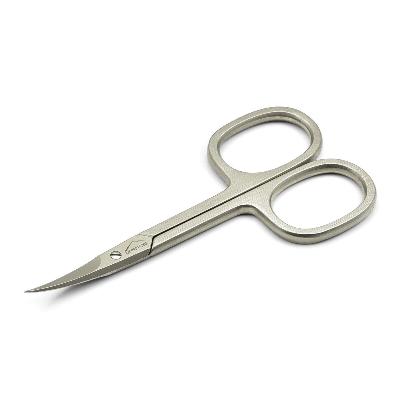Mont Bleu Cuticle Scissors, Made In Italy, Sharpened In Solingen