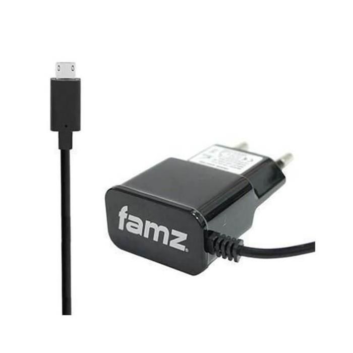 Micro USB Charger 1.200mAh Black