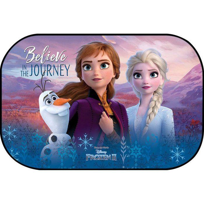 Side Curtain - FROZEN - Disney - UV Protection - Suction Cup Fixing - 60 X 40 Cm