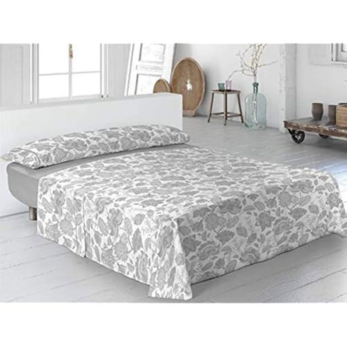 Bedding Set - PIERRE CARDIN - Sabanas Bed 105 Cm - Cotton - Gray