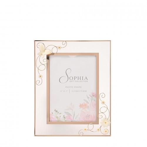 Sophia Classic Champagne Meadow Photo Frame 5 X 7
