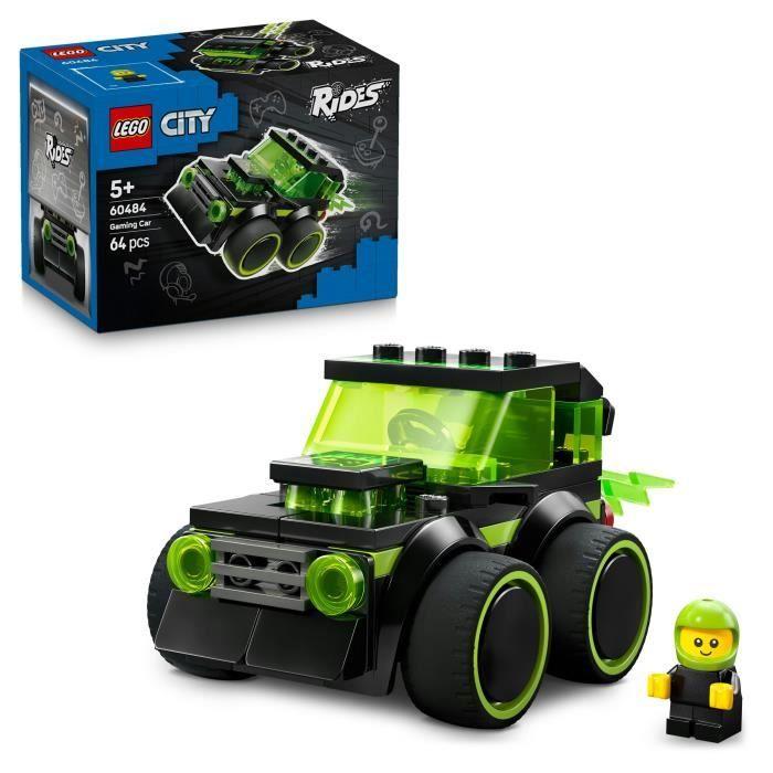 LEGO City 60484 Vehicles - The Video Game Racing Car - Toy 5 Years - Gift Idea
