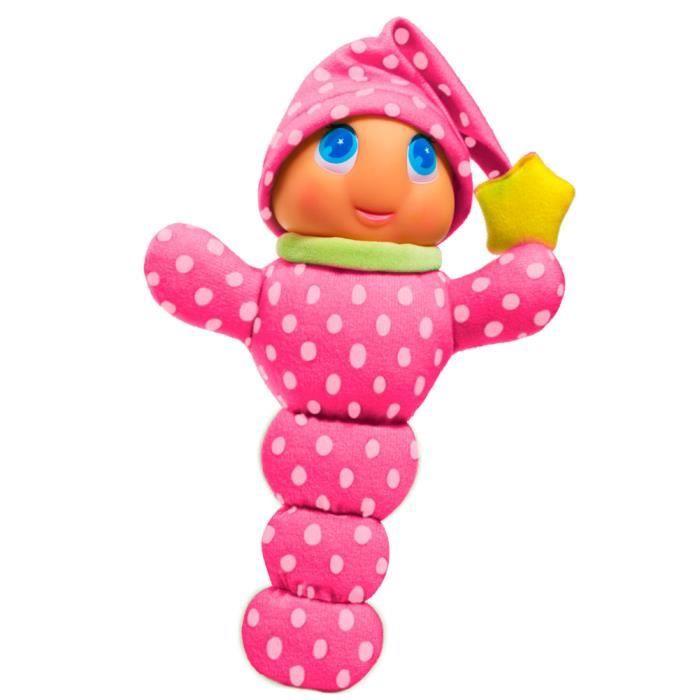 Light-up Plush Toy for Babies - MOLTO - Gusy Luz Rose - 28 Cm - Battery Operated