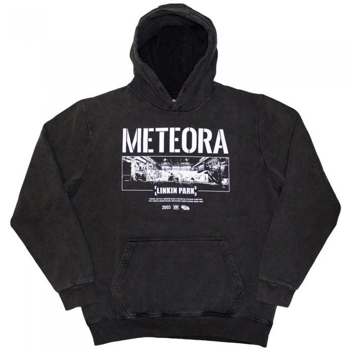 Linkin Park Unisex Adult Meteora Wall Art Stone Wash Pull Over Hoodie