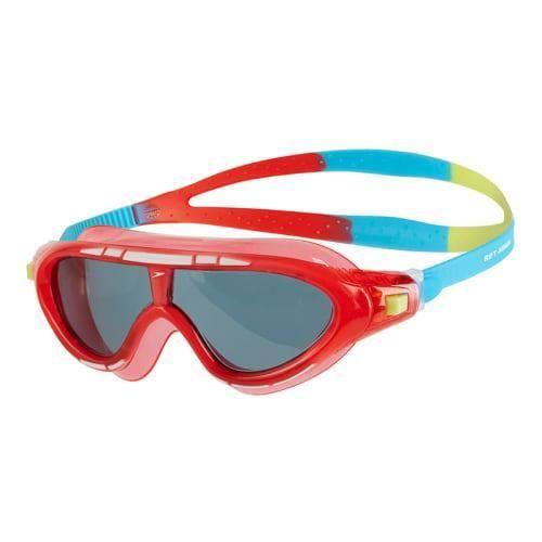 Speedo Biofuse Rift Junior Red Blue Kids Swimming Goggles
