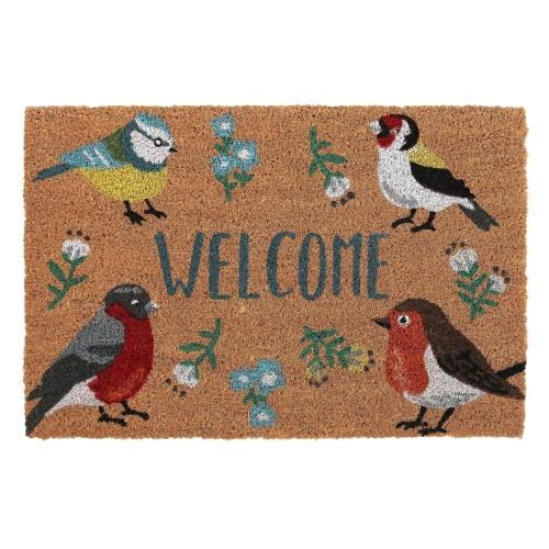 Something Different British Garden Birds Welcome Door Mat