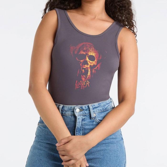 Amplified Womens/Ladies Skull Slayer Bodysuit