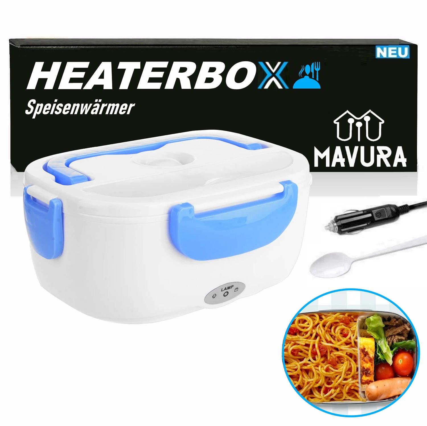 HEATHERBOX Food Warmer Box Heat Box Warming Lunch Box Electric 12v