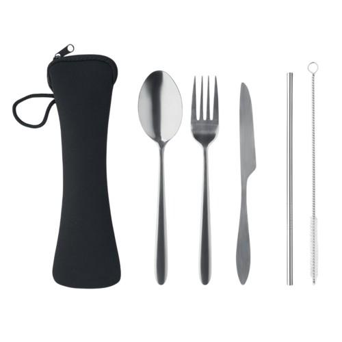 MidOcean 5 Service Reusable Stainless Steel Cutlery Set Set