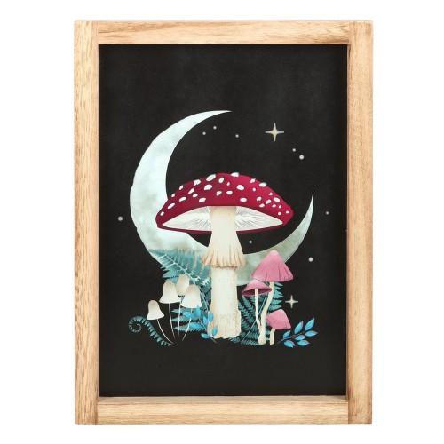 Something Different Forest Mushroom Framed Art Print