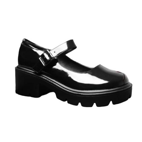Where's That From Womens/Ladies Rylee Retro Block Heel Mary Janes
