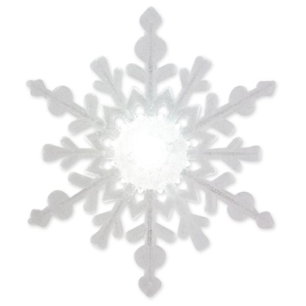 LED Snowflake, Bright Multicolor