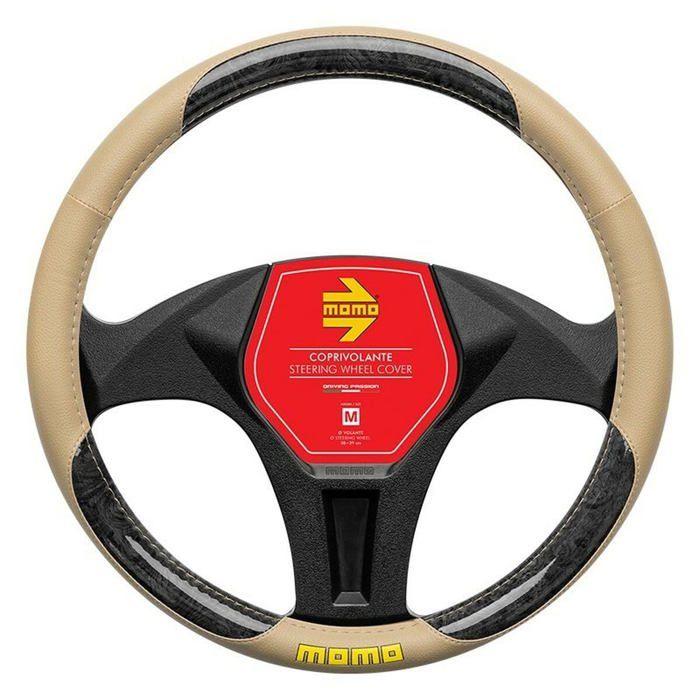 Steering Wheel Cover - Momo - Ø 38-39 Cm - Multicoloured - One Size - 20x30x2 Cm