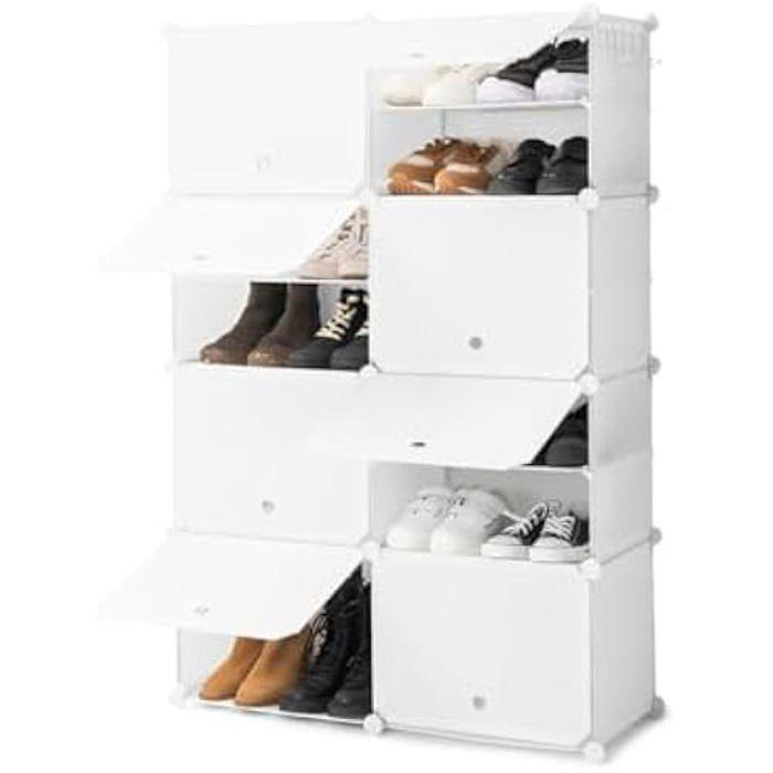 Modular Shelf - INNOVAGOODS - White - 10 Modules - Contemporary - Design