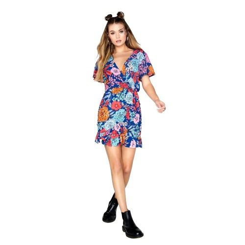 Girls On Film Womens/Ladies Ford Mock Wrap Dress